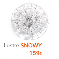 Coin déco - Lustre SNOWY