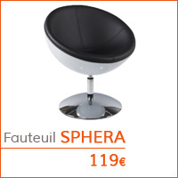 Coin déco - Fauteuil boule SPHERA