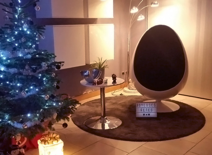 La décoration de table pour Noël 2019 par Alterego Design