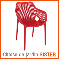 Meuble de jardin Alterego - Chaise SISTER