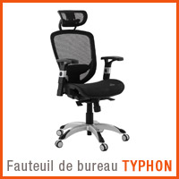 Fauteuil de bureau Alterego - Fauteuil TYPHON