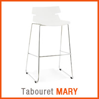 Meubles scandinaves Alterego - Tabouret MARY