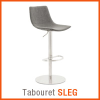 Meubles scandinaves Alterego - Tabouret SLEG