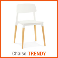 Meubles scandinaves Alterego - Chaise TRENDY