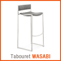 Meubles scandinaves Alterego - Tabouret WASABI