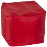 Pouf d'appoint EASY rouge - Alterego Design