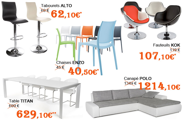 Selection de produits Alterego Design - Soldes hiver 2015