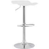 Tabouret de bar LEO blanc - Alterego Design