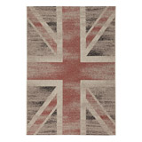 Tapis VINTAGE aux couleurs du drapeau Union Jack - Alterego Design